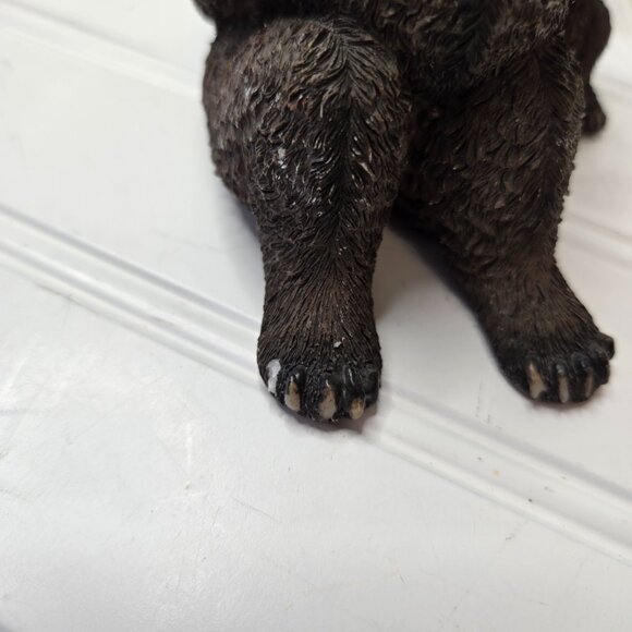 Mama Bear & Cubs Cuddling Playing Figurine Resin 4 X 4.75 X 3.25” Mother Baby - Picture 7 of 10